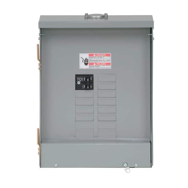 Eaton BR 125 Amp 12-Space 24-Circuit Indoor Main Breaker Load Center with Cover Value Pack