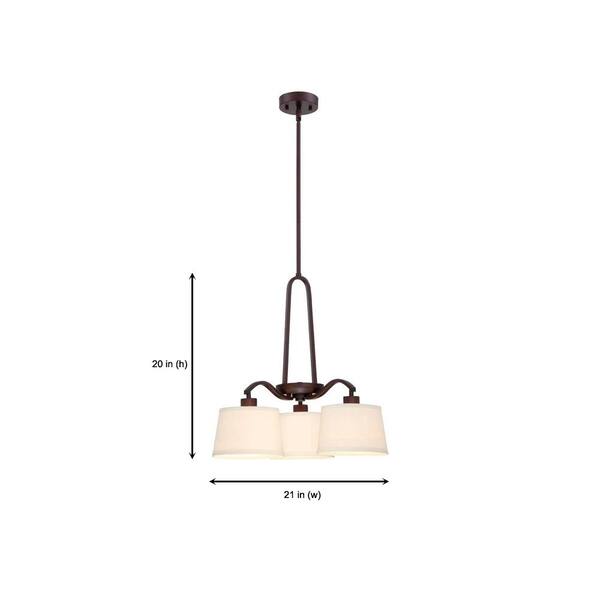 satin bronze light fixture