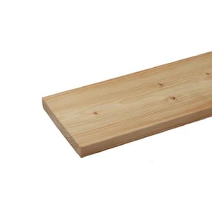 1 in. x 12 in. x 12 ft. Pine Common Softwood Board