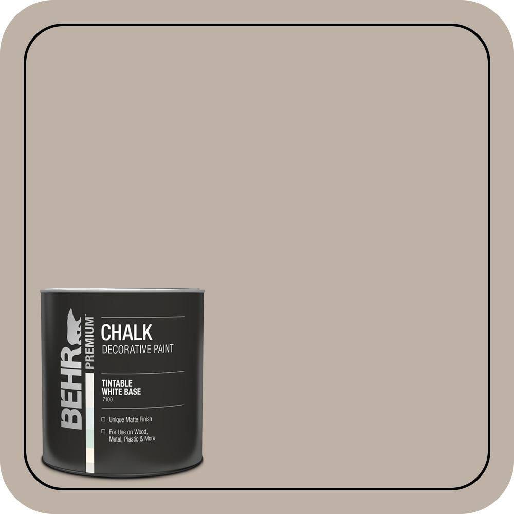 BEHR 1 qt. #N220-3 Smokestack Interior Chalk Finish Paint 710004
