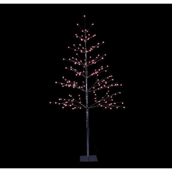 Lightshare 6 ft. Pre-Lit Cherry Blossom Artificial Christmas Tree with 208  Warm White to Multi-Color, Timer and Dimmer with Remote XTHS6FT-SS - The  Home Depot