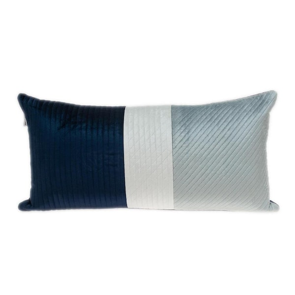 Hiro Transitional Multicolor Lumbar Throw Pillow