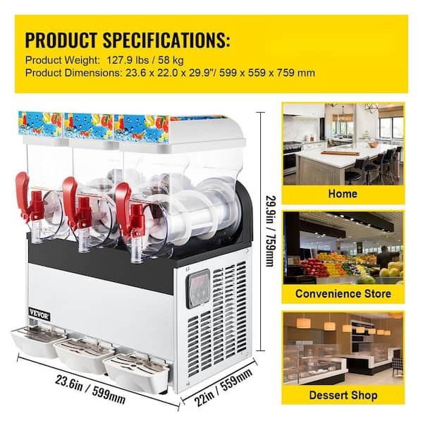 Shop for Free Shipment to Door Commercial Frozen Drink Making