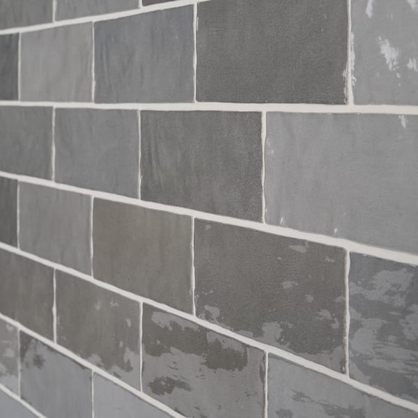 Ivy Hill Tile Kingston White 3 in. x 8 in. Glazed Ceramic Wall