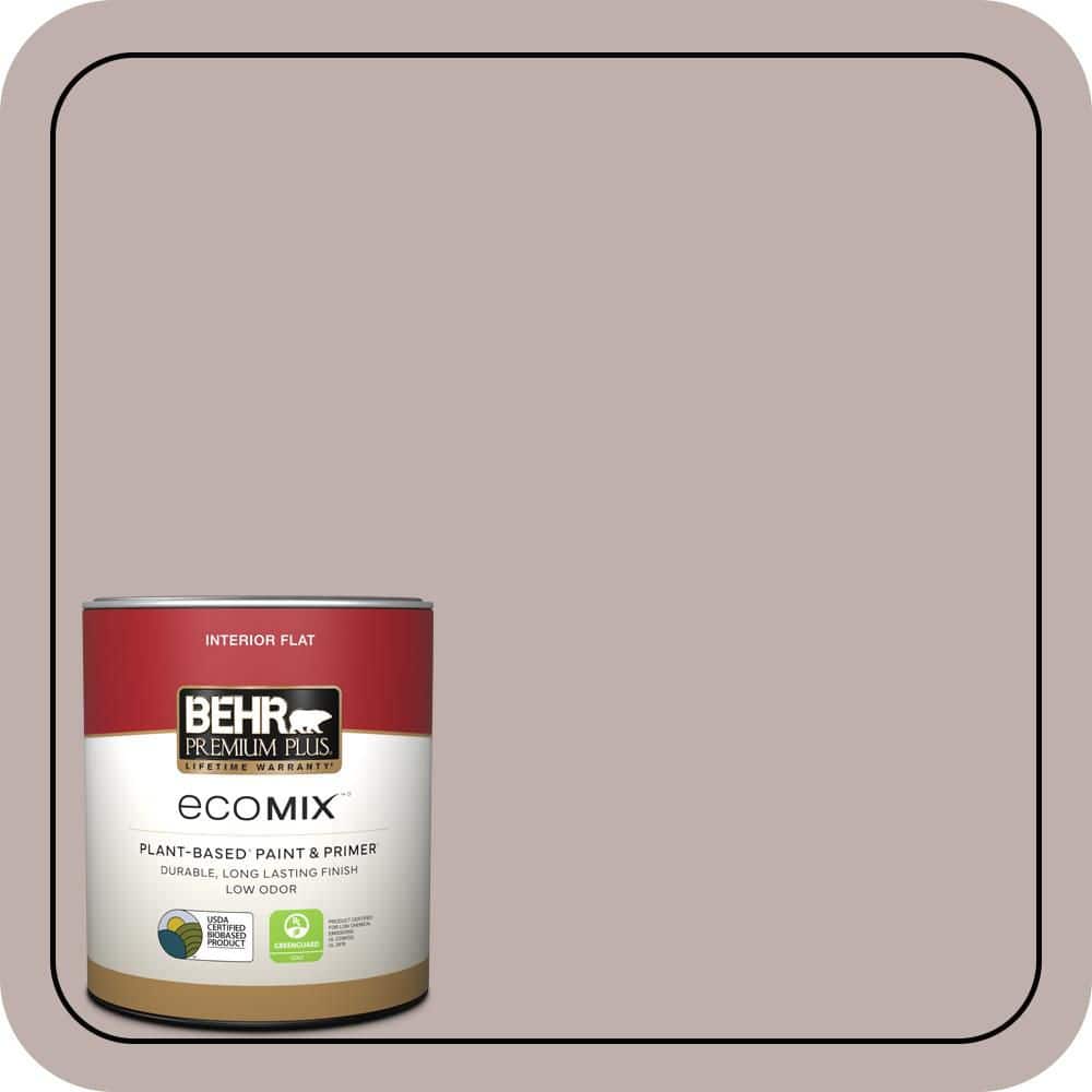 1 qt. #740A-3 Oak Ridge Flat EcoMix Plant-Based Interior Paint & Primer price history on PriceWatchPro