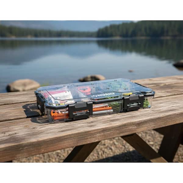 Husky 12 in. 9-Compartment Customizable Modular Waterproof Small