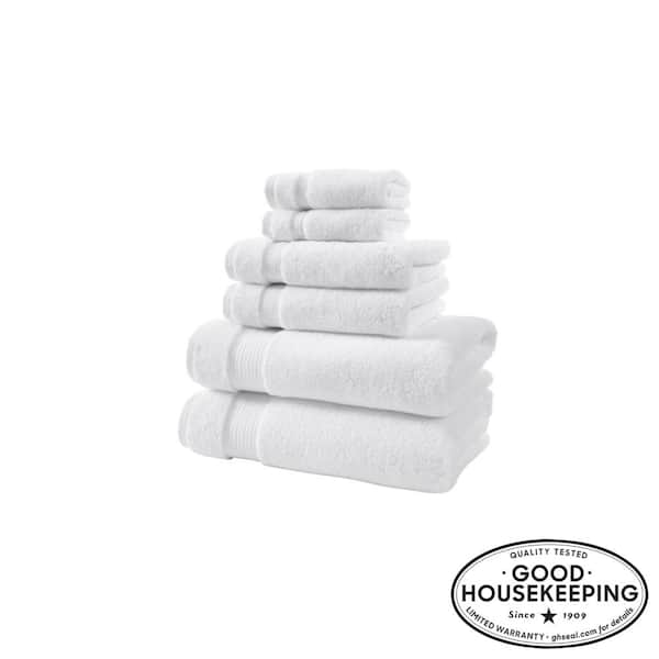My Pillow Bath Towel Set - 6 Piece - Gray - 2 Bath Towels 56in x