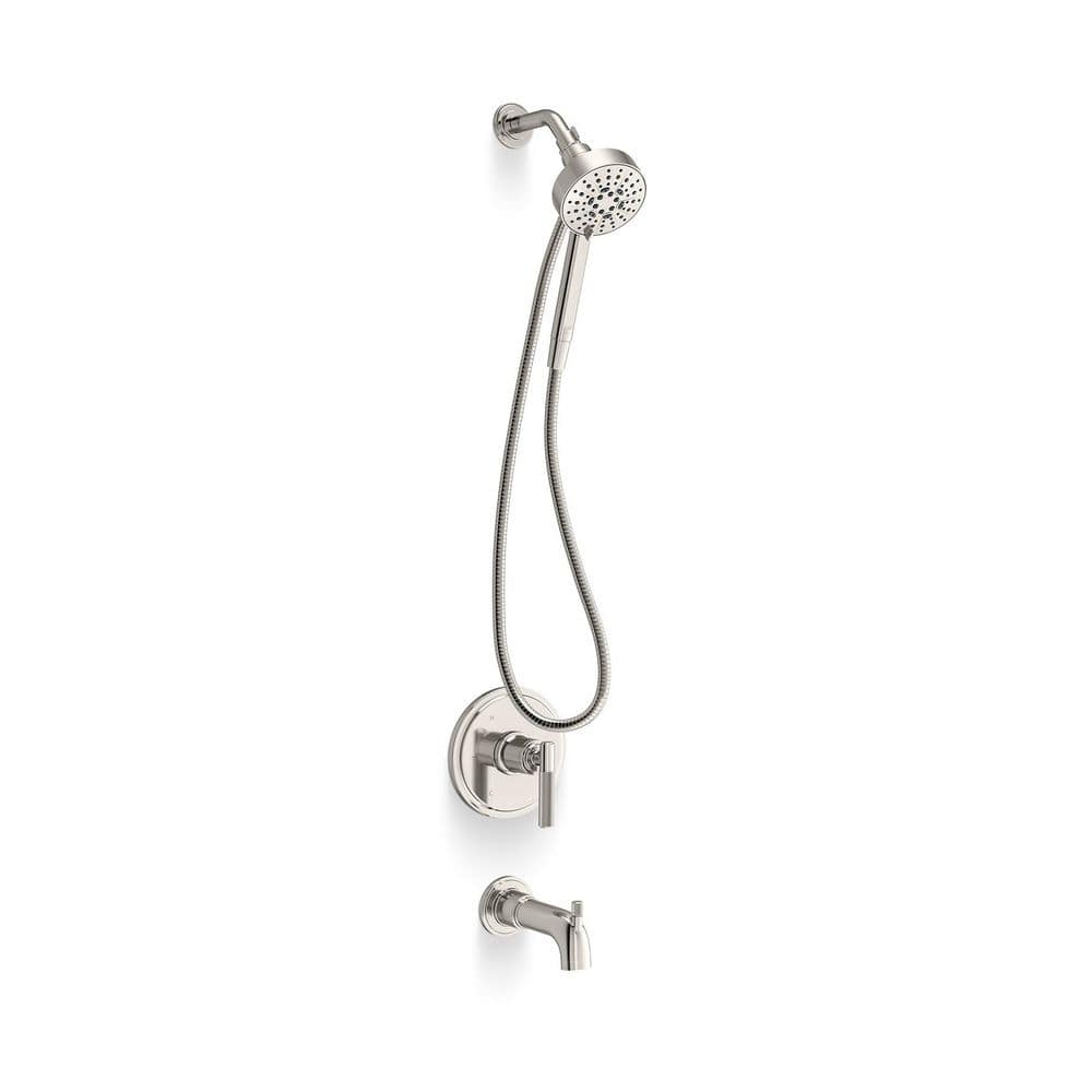 Torrington Single Handle 3-Spray Tub and Shower Faucet 1.75 GPM in. Vibrant Polished Nickel (Valve Included) price history on PriceWatchPro