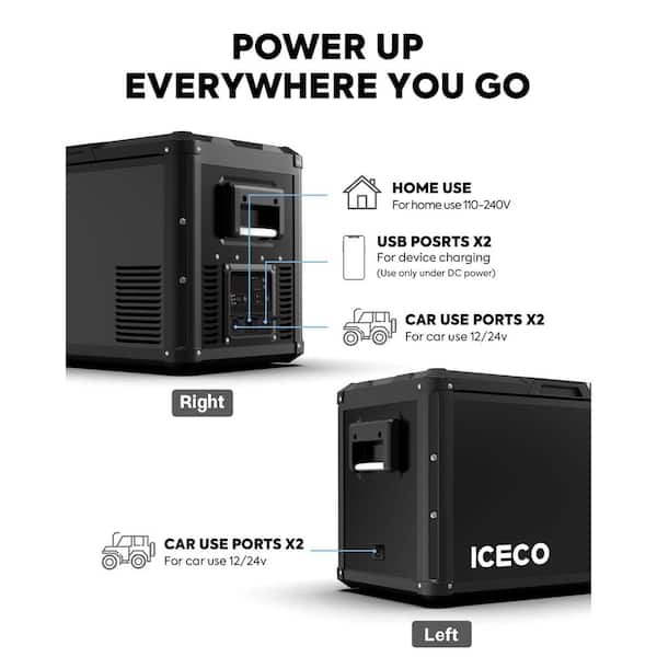 ICECO VL35ProS 1.24 cu. ft. Manual Defrost Single Zone Portable