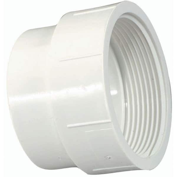 Mueller Streamline 4 in. PVC FTG Cleanout Adapter 05925H - The