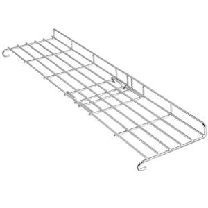 25.75 in. Stainless Steel Warming Grill Rack with Up Front Control for Weber Series Grills