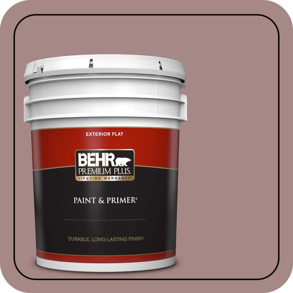5 gal. #120F-4 Blackberry Mocha Flat Exterior Paint & Primer price history on PriceWatchPro