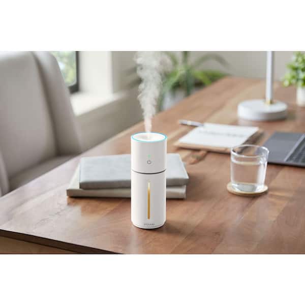 10 oz. Portable Cool Mist Humidifier, Top Fill, Color-Changing Light, 10H Runtime, For Travel, Nursery, or Desk