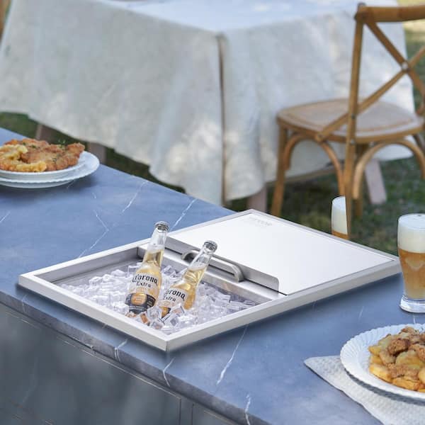 SKYSHALO Drop-in Ice Chest, 24 in. L x 18 in. W x 13 in. H