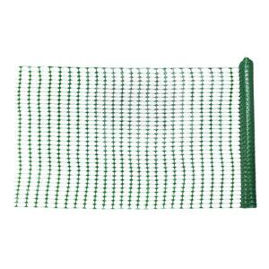 1/4 in. x 4 ft. x 100 ft. Green Warning Barrier Safety Fence