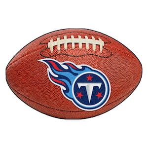 NFL Tennessee Titans Photorealistic 20.5 in. x 32.5 in Football Mat