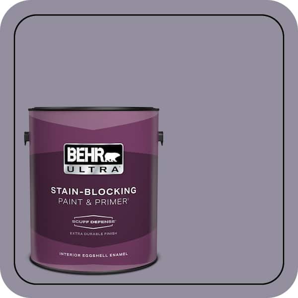 BEHR ULTRA 1 gal. #N560-4 Evening in Paris Extra Durable Eggshell Enamel Interior Paint & Primer