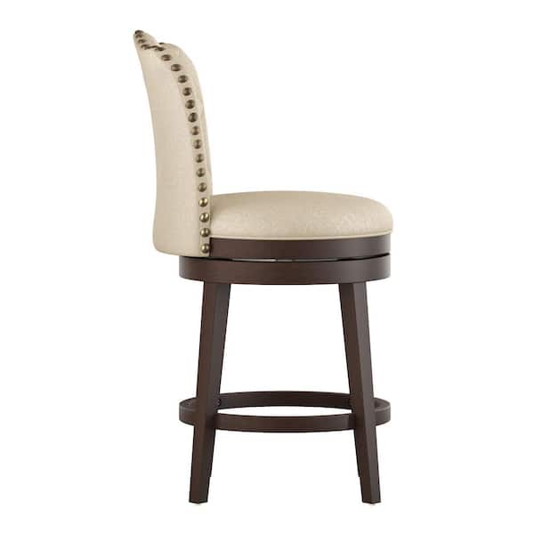 Hillsdale Furniture Edenwood 26.25 in. Cream Counter Stool