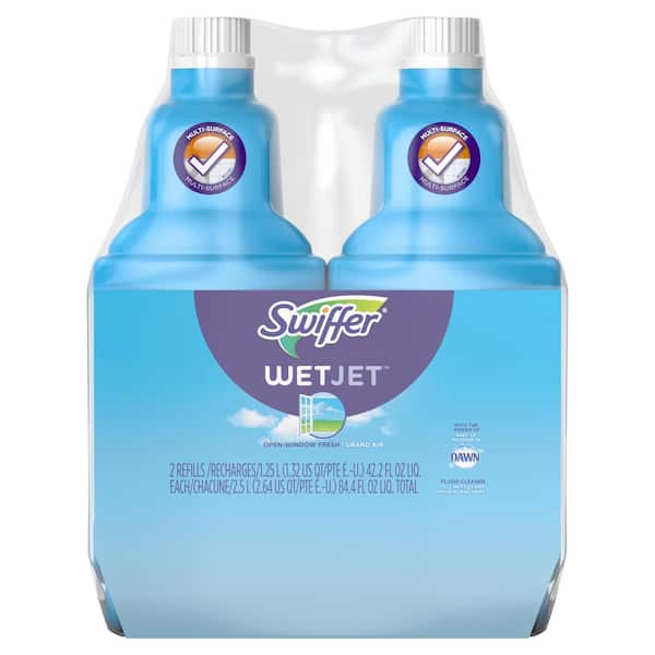 Swiffer WetJet 42 oz. Multi-Purpose Floor Cleaner Refill with Open