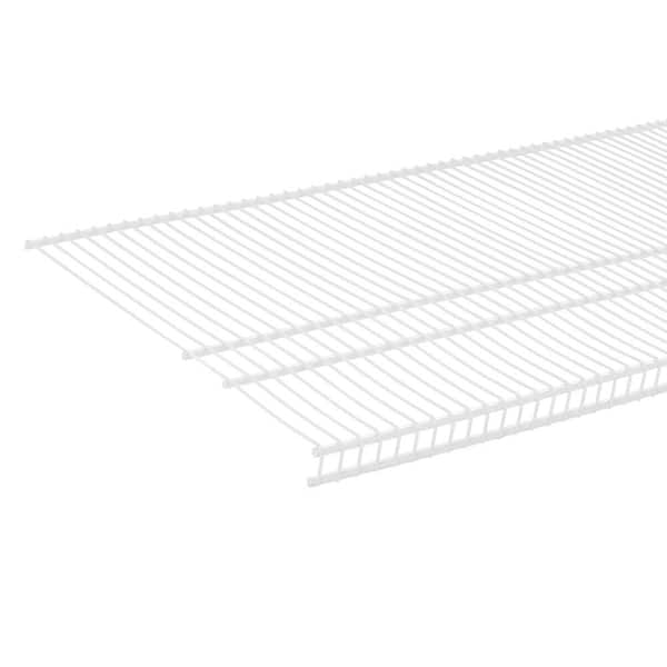 Rubbermaid FastTrack Pantry 4-ft to 4-ft x 16-in White Wire Closet Kit at