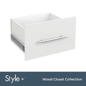 Style+ 10 in. x 17 in. White Modern Drawer Kit for 17 in. W Style+ Tower