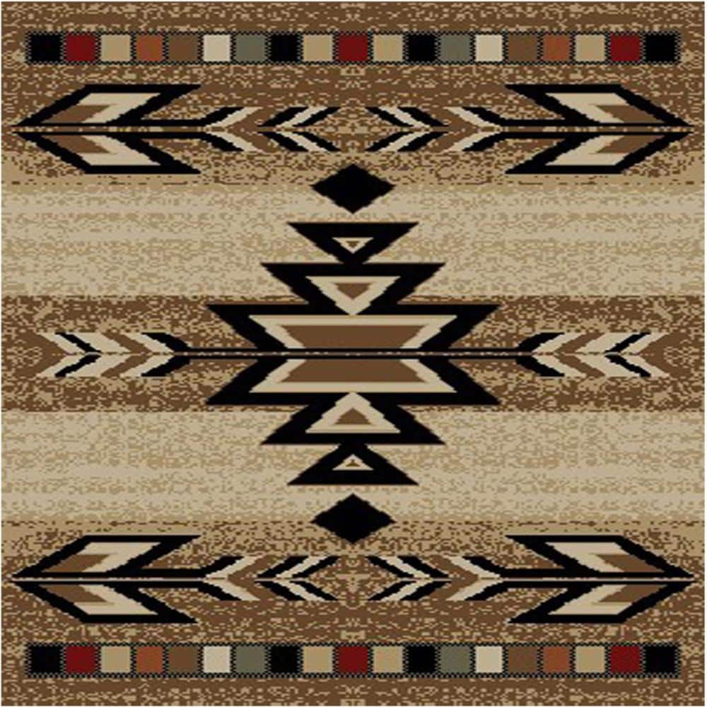 Hearthside Rio Grande Lodge Antique 2'x8' Woven Abstract Polypropylene Rectangle Area Rug price history on PriceWatchPro