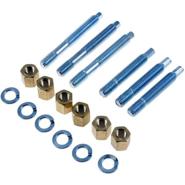 Unbranded Exhaust Stud Kit 3/8-16 x 2-1/2 In. and 3/8-16 x 3-1/4 In.