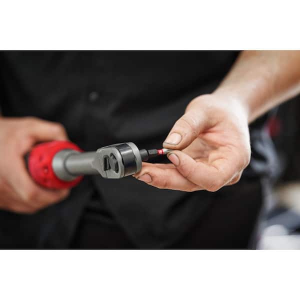 Milwaukee - M12 12V FUEL 1/4 in.-3/8 in. Lithium-Ion INSIDER Extended Reach Box Cordless Ratchet Kit w/6 Pt Impact Socket Set