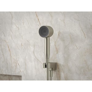 Statement Iconic 1-Spray Patterns Wall Mount Handheld Shower Head 2.5 GPM in Vibrant French Gold