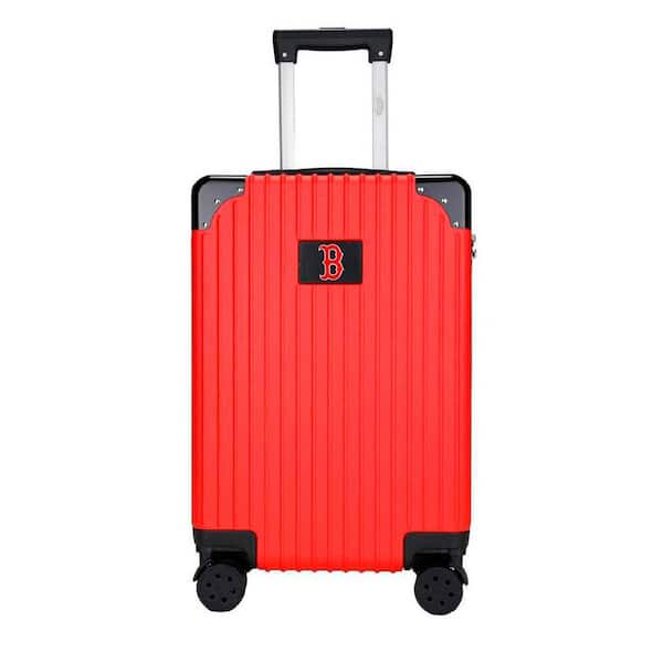 Mojo Boston Red Sox premium 2-Toned 21 in. Carry-On Hardcase in Red