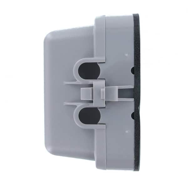 Leviton 42081-IDW ID Window Screw Cover for Stainless Steel and