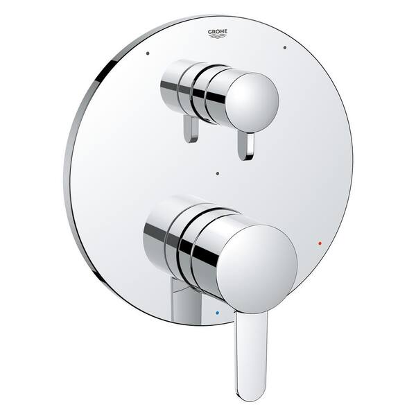 Kohler 26345-9 Anthem One-Outlet Recessed Mechanical Thermostatic Valve Control, Polished Chrome