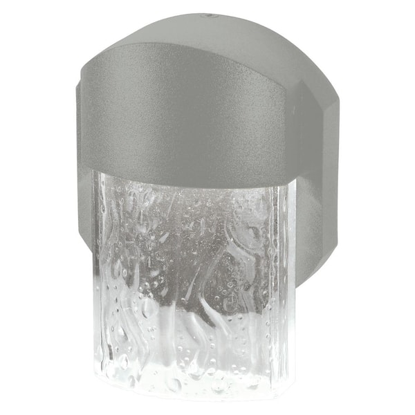 Access Lighting Mist Medium 1-Light Satin LED Outdoor Wall Mount Sconce
