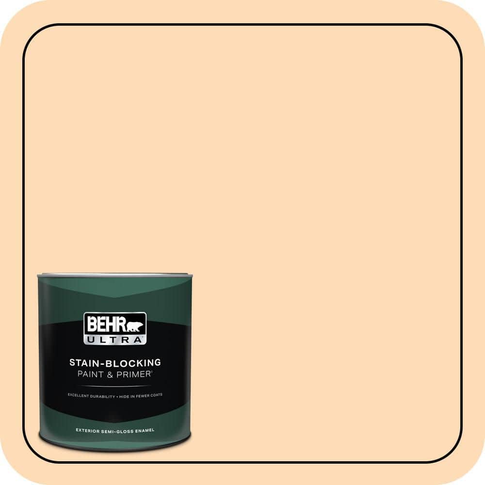 1 qt. #P220-2 Peche Semi-Gloss Enamel Exterior Paint & Primer price history on PriceWatchPro