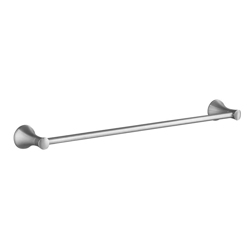 KOHLER Coralais 24 in. Towel Bar in Brushed Chrome K13431G The Home