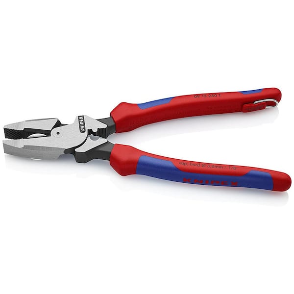 KNIPEX 40º ANGLED NEEDLE NOSE PLIERS WITH CUTTER PNA8