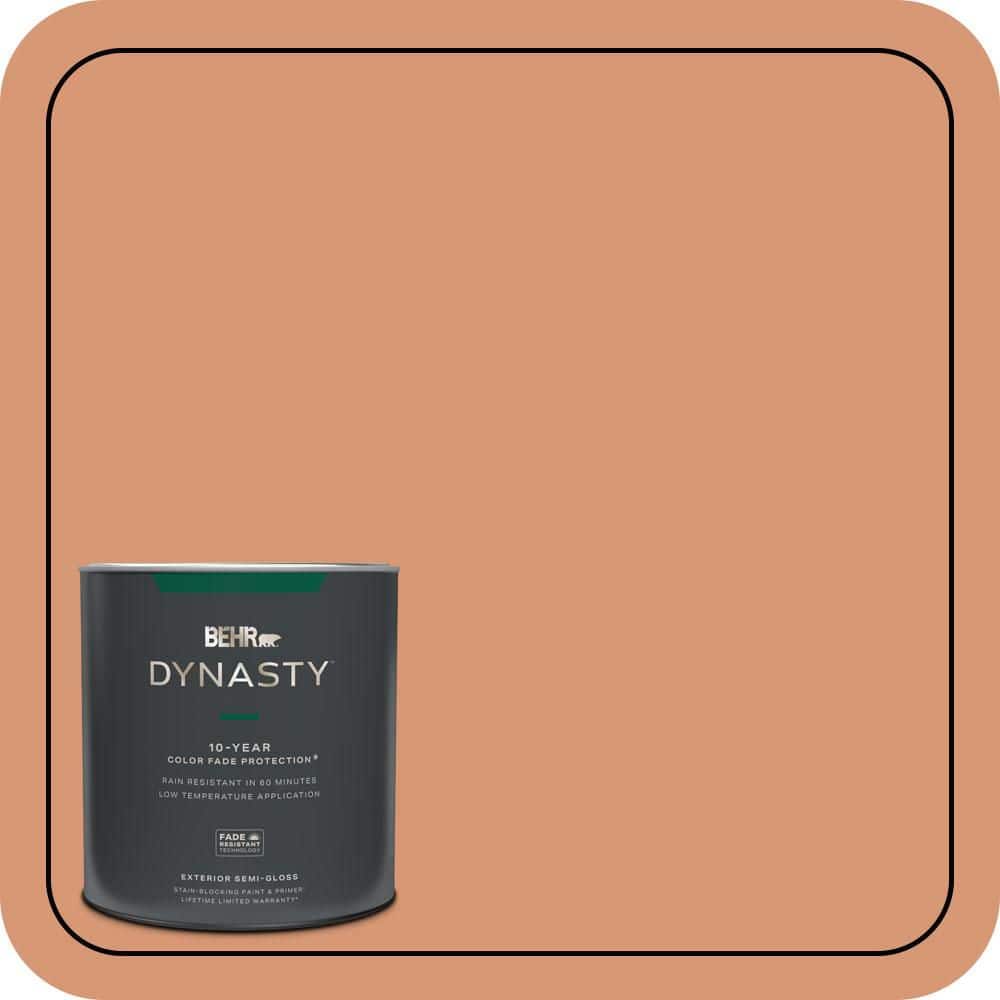 1 qt. #M210-5 Candied Yams Semi-Gloss Enamel Exterior Stain-Blocking Paint & Primer price history on PriceWatchPro