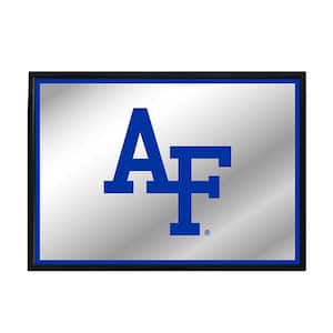 28 in. X 19 in. Air Force Falcons Framed Mirrored Decorative Sign