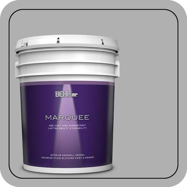 BEHR MARQUEE 5 gal. #780F-4 Sparrow One-Coat Hide Eggshell Enamel Interior Paint & Primer