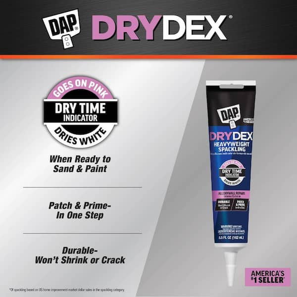 DAP DRYDex Spackle, 5.5 oz DAP DRYDex Spackle, 5.5 oz