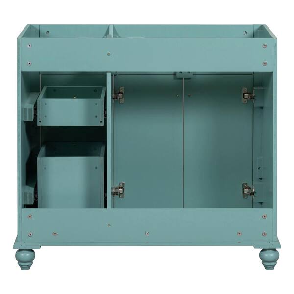 w004 ⑦⑧× Lycvki 35.4 in. W x 17.8 in. D x 33 in. H Wood Bath Vanity