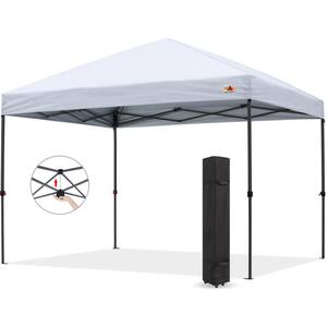 10 ft. x 10 ft. Easy Pop up Outdoor Canopy Tent Central Lock-Series