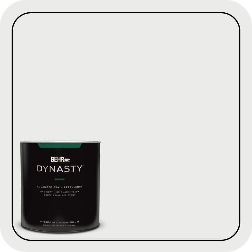 1 qt. #PWN-36 Celestial Glow Semi-Gloss Enamel Interior Stain-Blocking Paint & Primer price history on PriceWatchPro