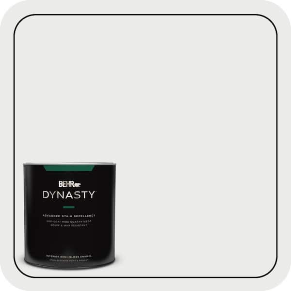 BEHR DYNASTY 1 qt. #PWN-36 Celestial Glow Semi-Gloss Enamel Interior Stain-Blocking Paint & Primer