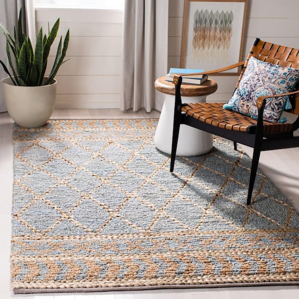 Safavieh Antiquity Blue/Beige 6 ft. x 9 ft. Area Rug