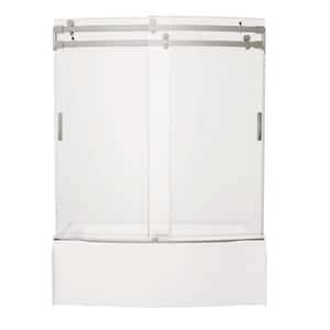 Classic 500 Curve 60 in. x 32 in. Soaking Bathtub with Left Drain in High Gloss White