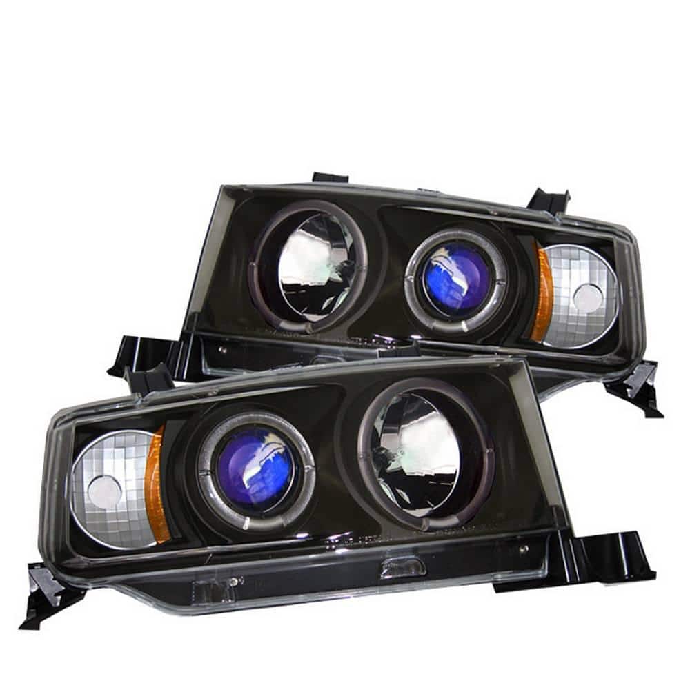 Spyder Auto Scion XB 03-07 Projector Headlights LED Halo Black High  H1 (Included) Low 9006 (Included) 5011893 The Home Depot
