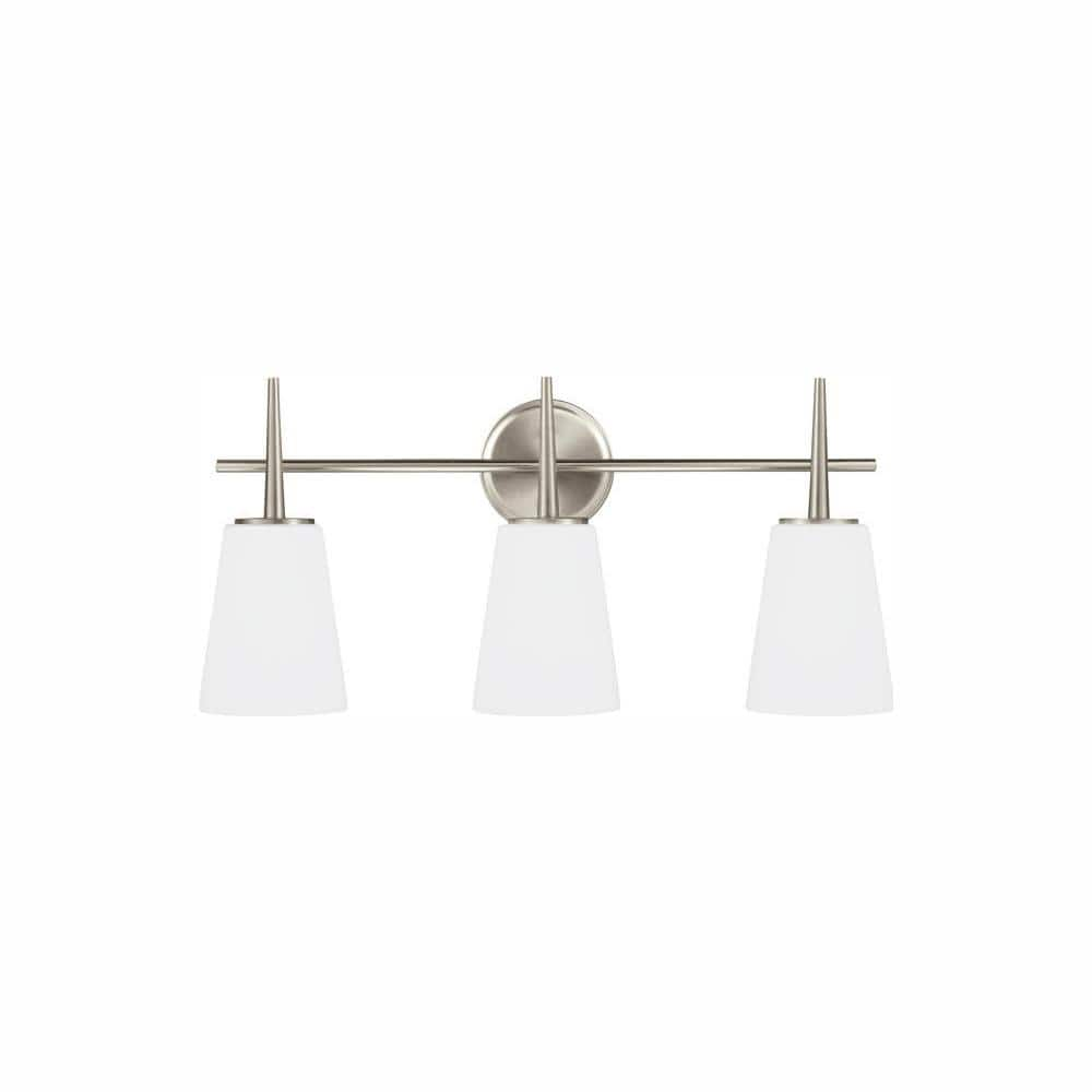 Generation Lighting Driscoll 24.5 in. 3-Light Contemporary Modern ...