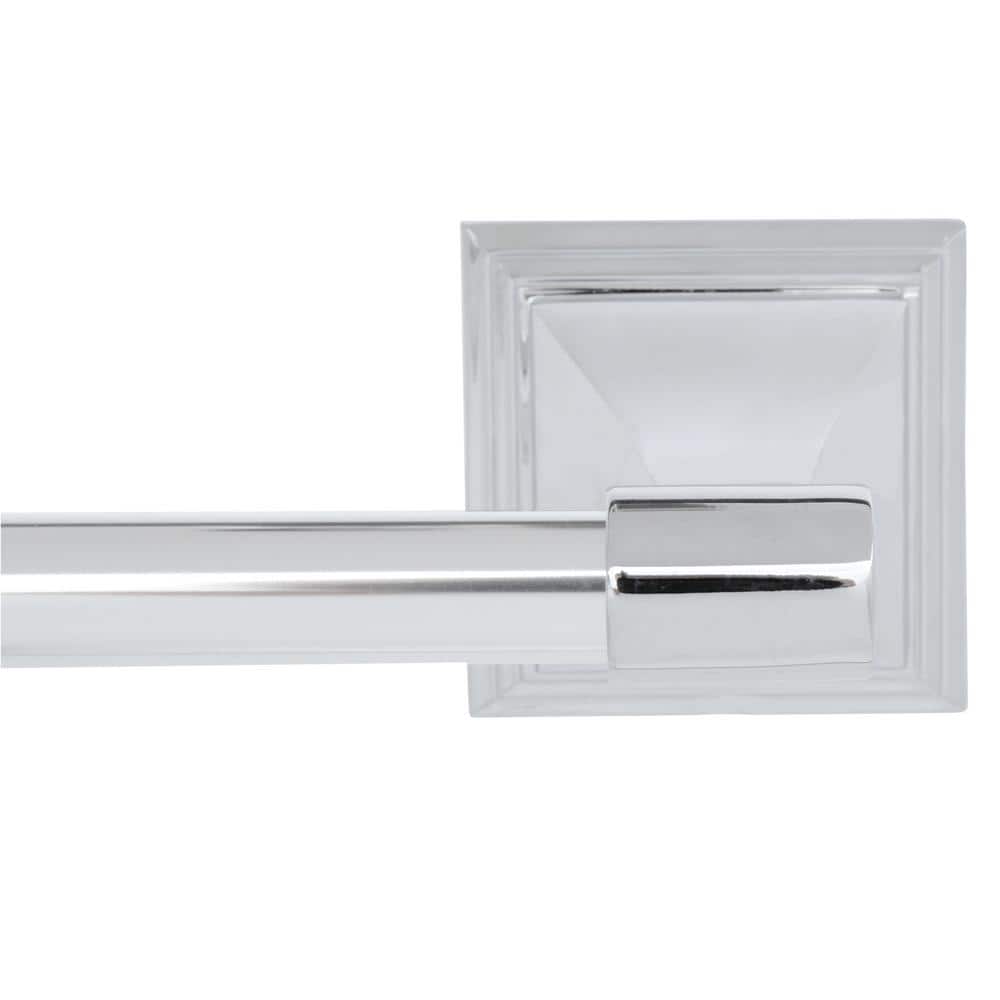 Leonard Chrome 4-Piece Bathroom Hardware Set