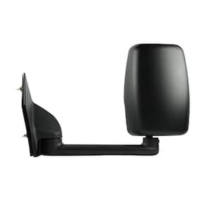 Driver Side Mirror - 03-23 Chevy Express/GMC Savana Full Size Van, Textured Black with PTM Cover, Dual Lens, Foldaway